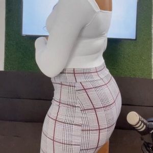 Plaid Skirt